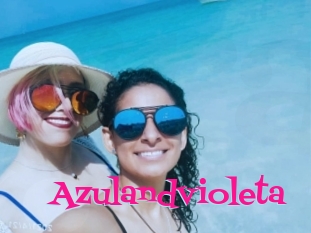 Azulandvioleta